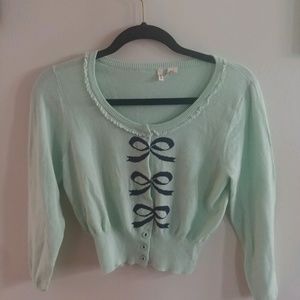Anthropologie Cardigan (Moth) - EUC